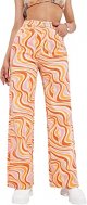 Women's High Waisted Wide Leg Print Casual Baggy Jeans
